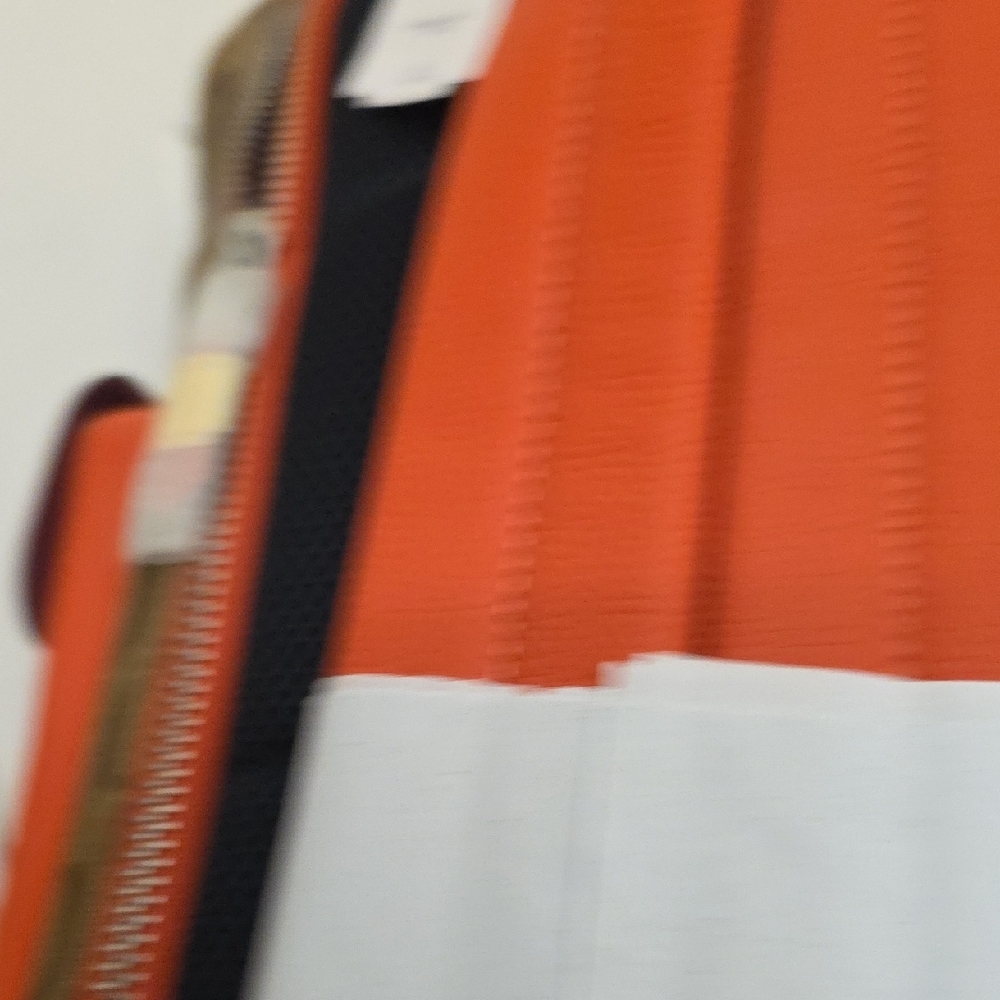 Coach Brown‎ and Orange Backpack with Signature Design - Picture 11 of 16